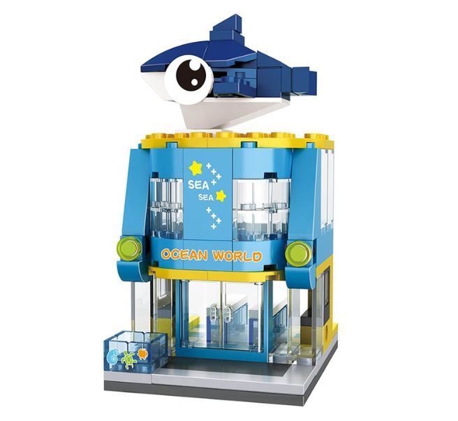 Clearance Sale: Build your Own Street View with Mini BLOCK iBlock 6401