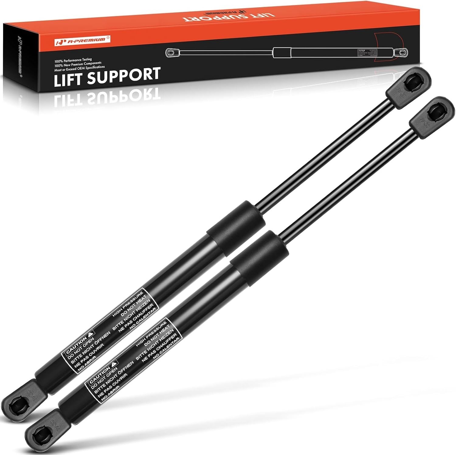 A-Premium Hood Lift Supports Shock Struts Replacement for Dodge Ram 1500 2500