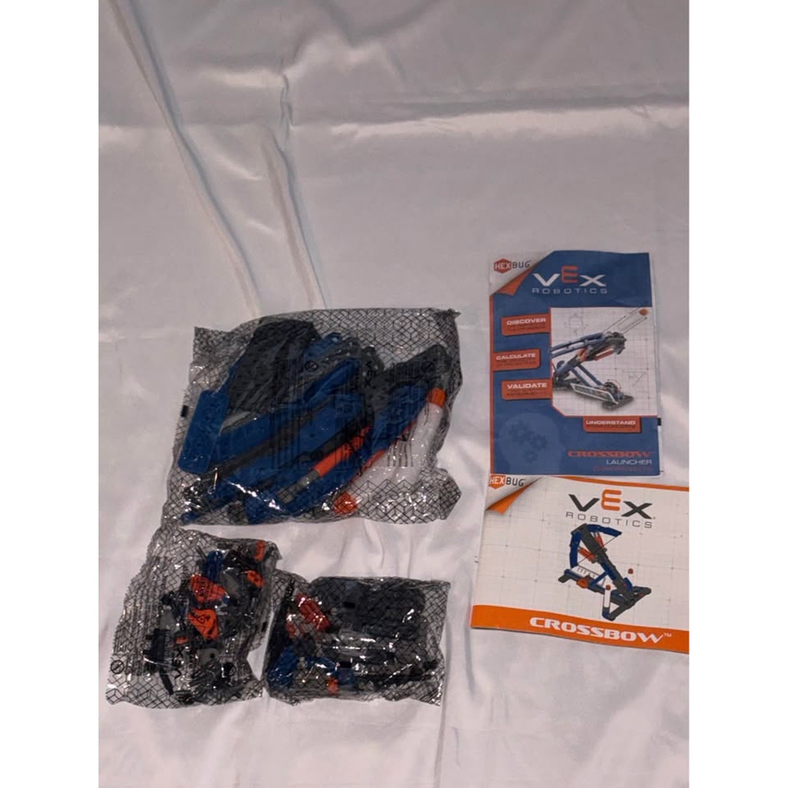HEXBUG VEX Robotics Crossbow STEM Building Kit Open Box Sealed Bags