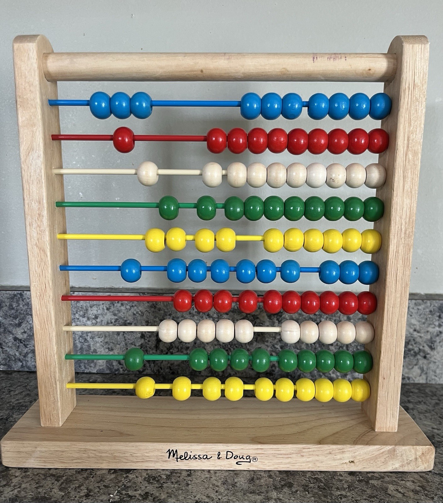 Melissa & Doug Abacus, Cra-Z-Art Puzzle, NEAT! Marbles, School Zone Cards