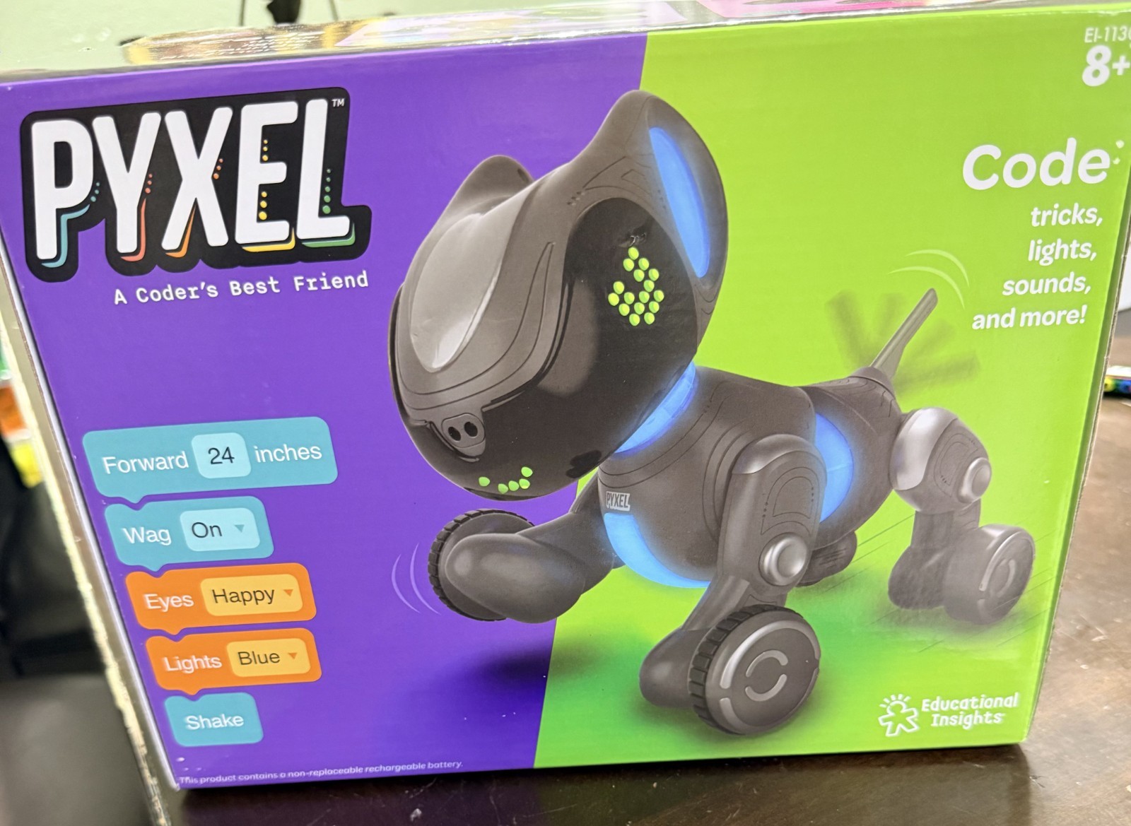 Educational Insights PYXEL A Coder’s Best Friend – Coding Robots for Kids