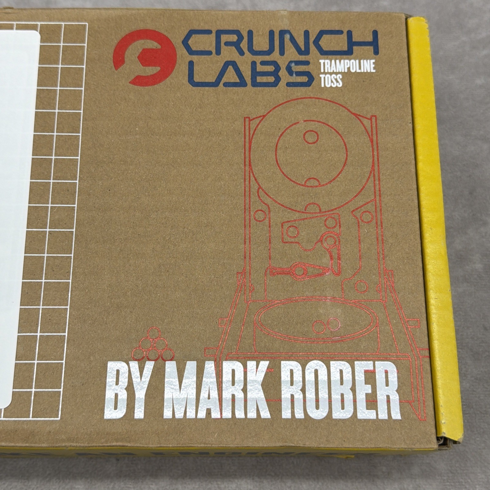 Crunch Labs Trampoline Toss Build Box by Mark Rober STEM Kit New Open Box