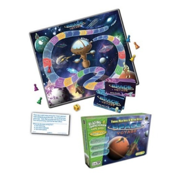 Space Voyage Grades 2 & 3 Reading Comprehension Game