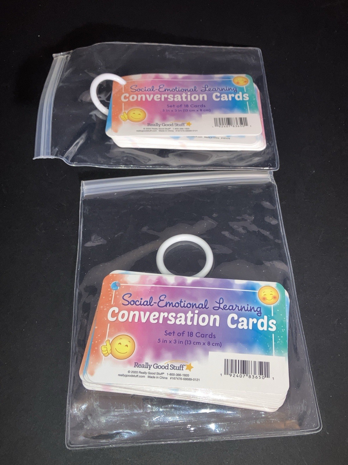 Social-Emotional Learning conversation cards Set of 18 Cards Really Good Stuff’