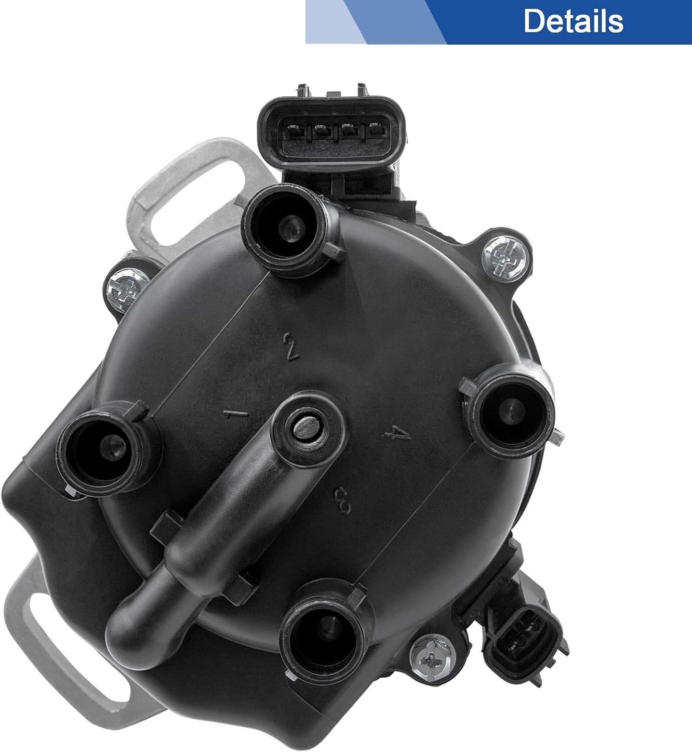 Ignition Distributor with Cap and Rotor 2.2L 4-cyl Compatible with Toyota