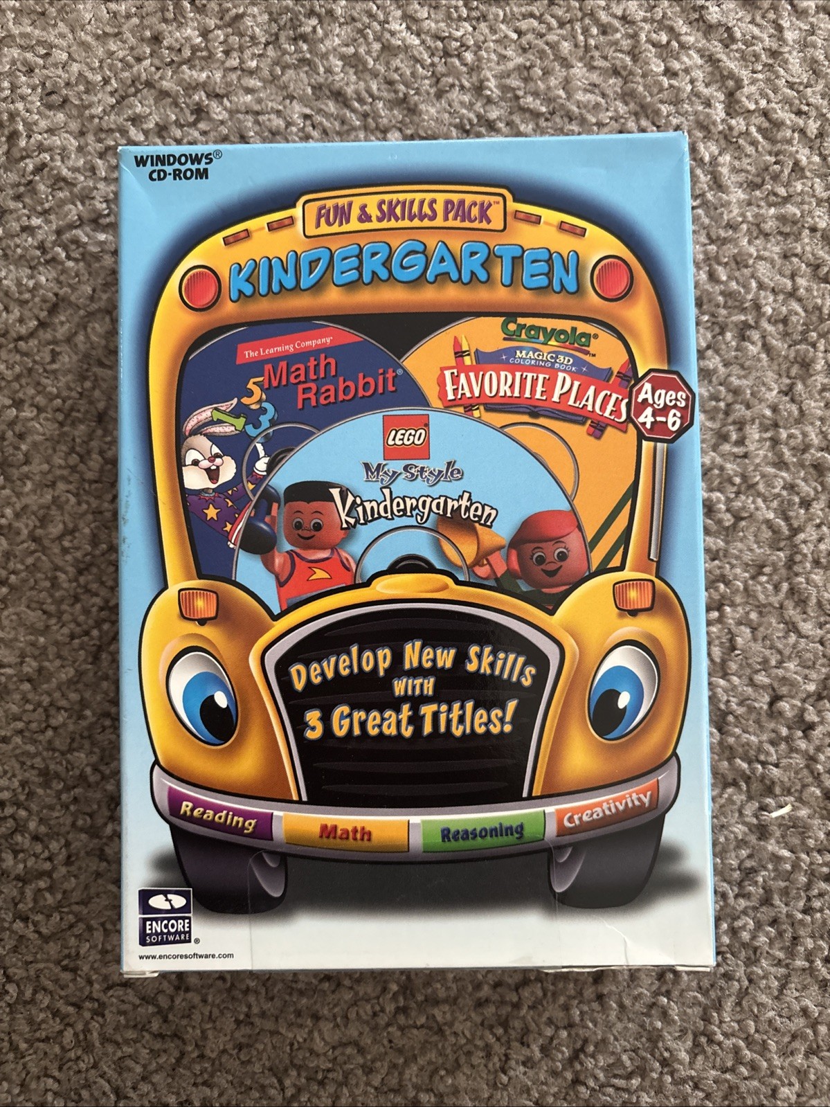 Kindergarten Fun & skills pack Ages 4-7 Brand New Sealed Small Box