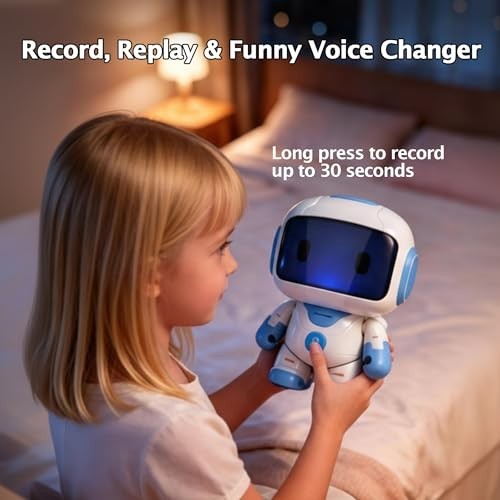 Interactive Learning Robot Toy for Kids Ages 3–6, Button-Based Programming,…