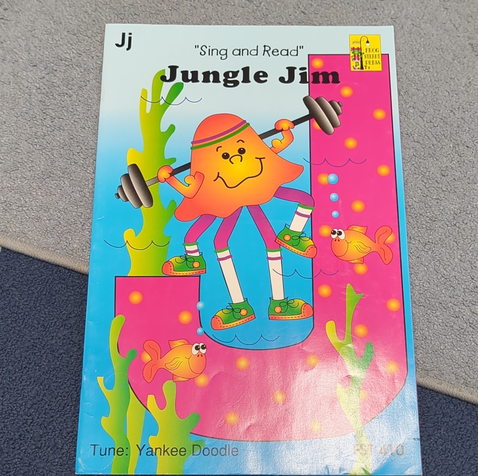 Frog Street Press Jungle Jim Alphabet Book for Kids Ages 4-7 Multicolor