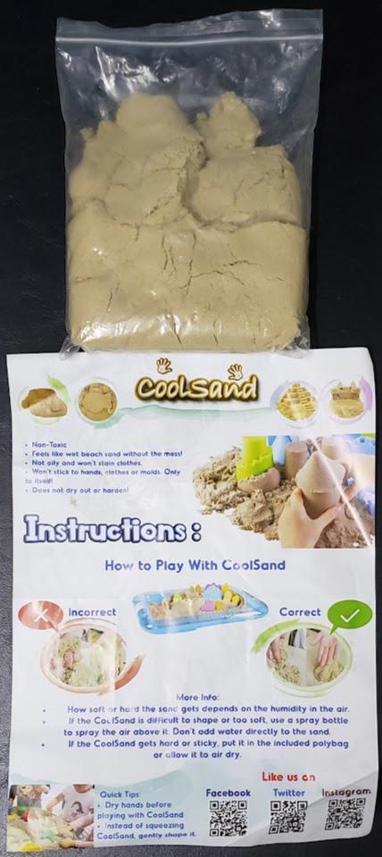 CoolSand Moldable Sand 3D Sandbox Series! Dinosaur Dino Figures Dino Discovery