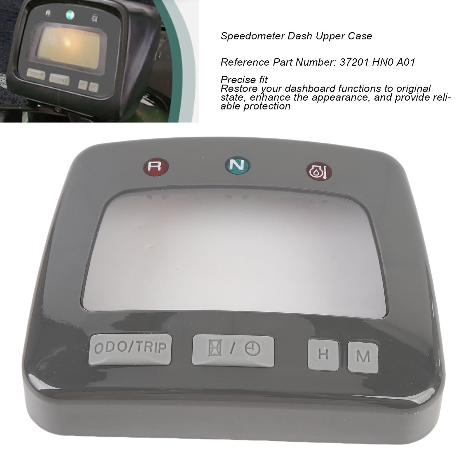 Replacement Speedometer Upper Cover For Fourtrax Foreman Rancher 350 ZKUM