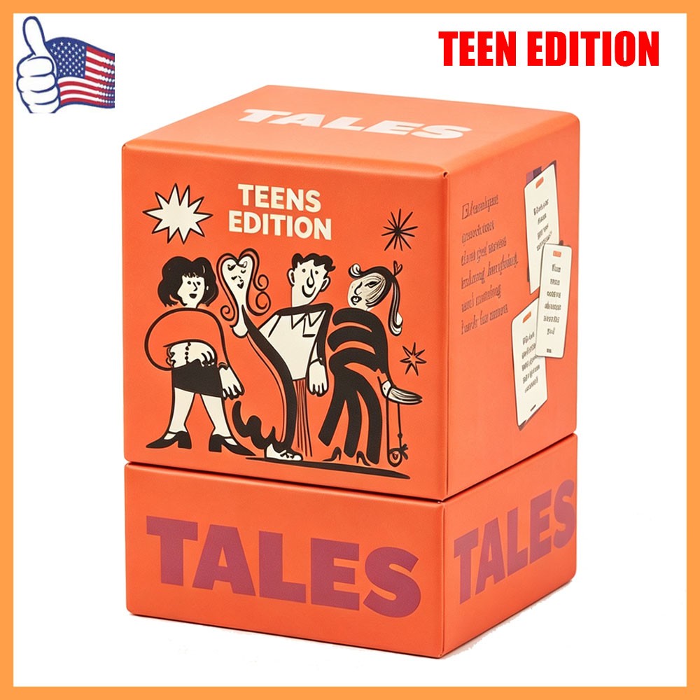 TALES Conversation Cards, Teens Edition, Fun Family Games for Teens,Game Nights