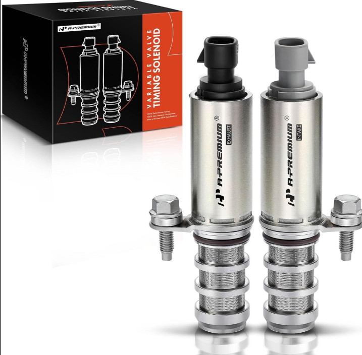 A-Premium VVT Camshaft Position Actuator Solenoid Valve Kit for Chevy/GMC 2.0L-2