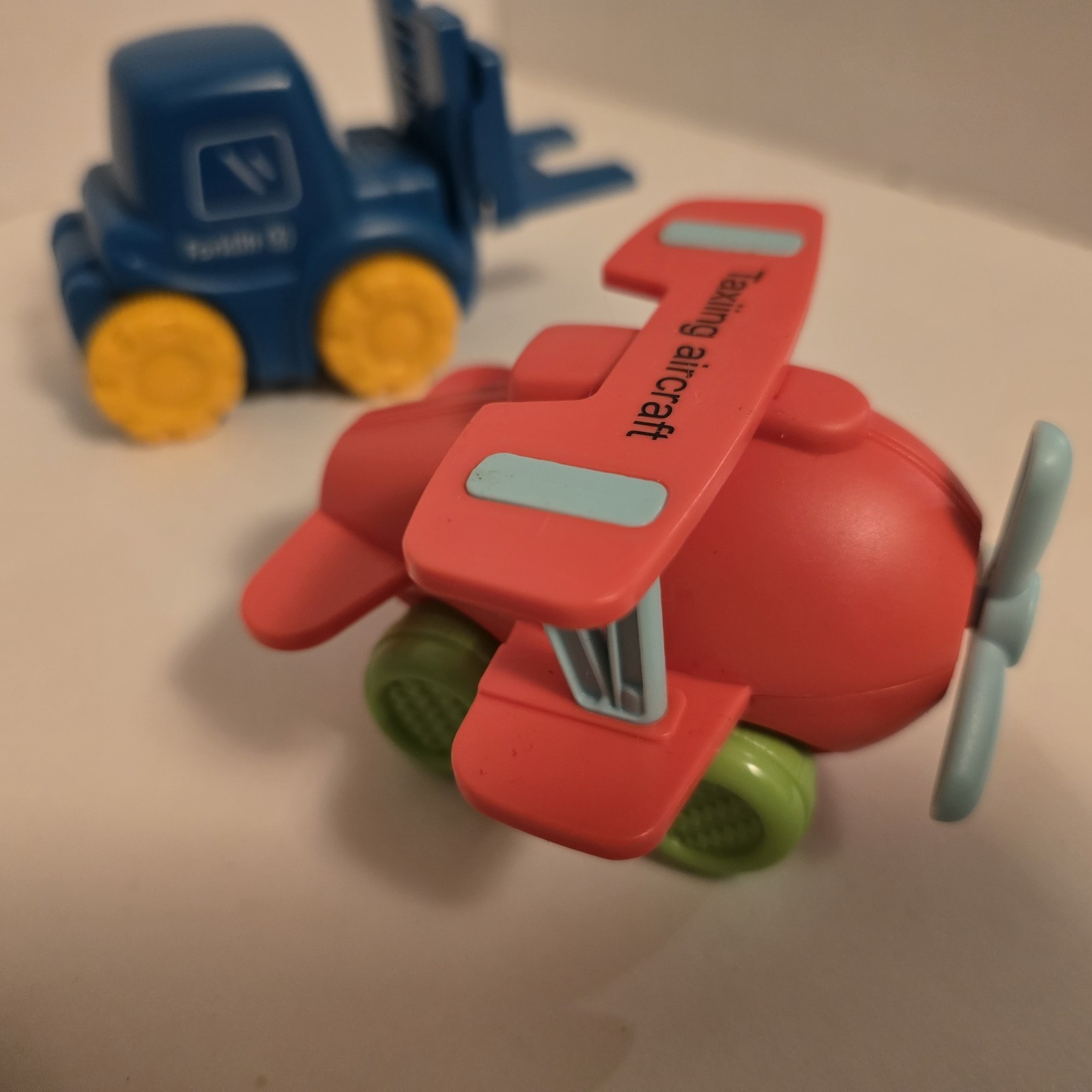 Toddler Toy Truck, Car, Vehicle Lot Of 7 Plastic Cartoon Face