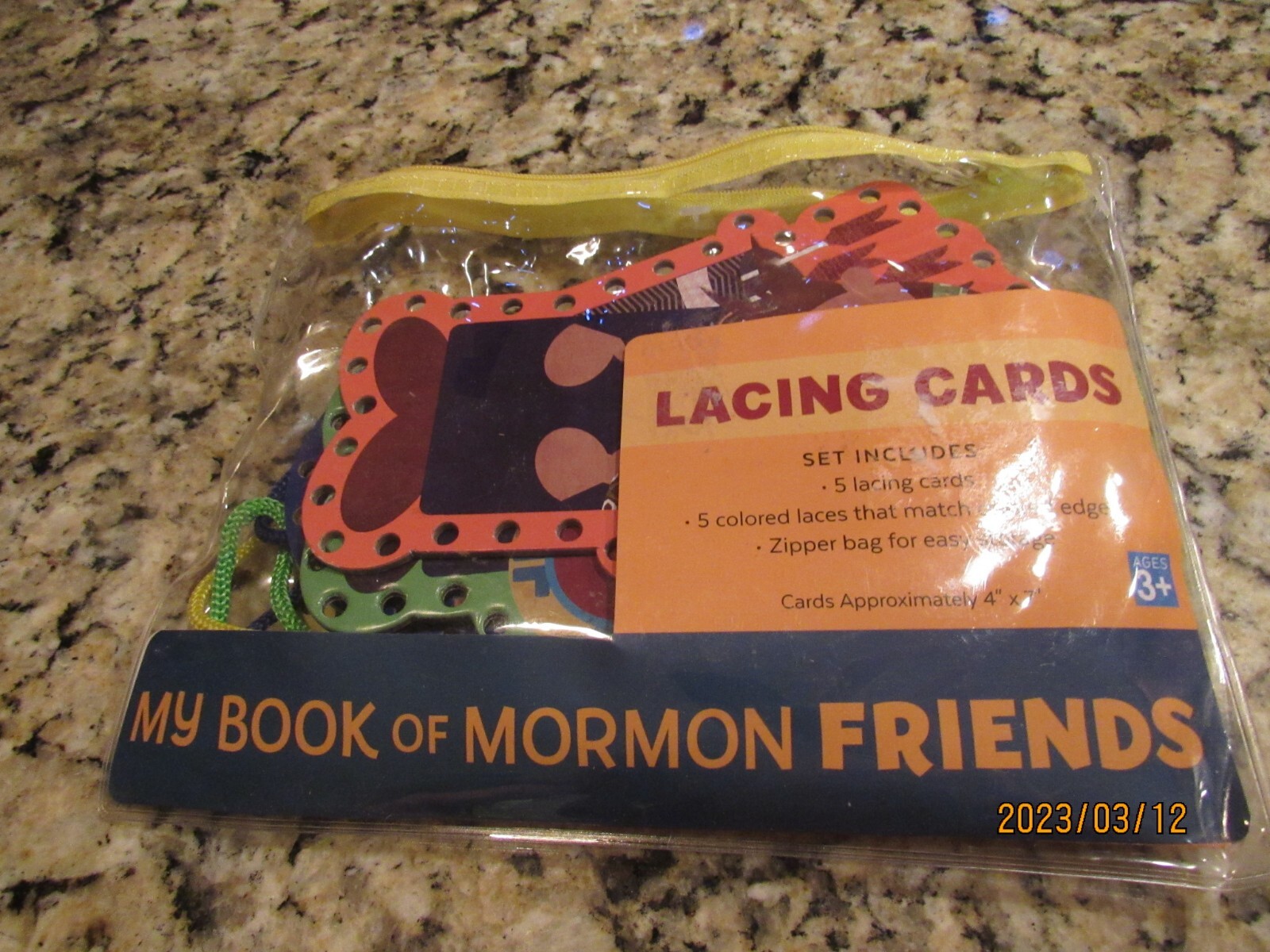My Book of Mormon Friends Lacing Card Set – 4″x7″ Cards – Alexis Merrill