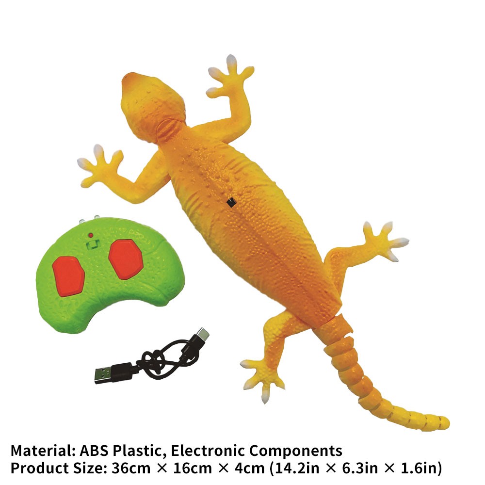 Wallcrawler Gecko Rechargeable Remote Control Robot Wall Crawler 2025 Xmas AE