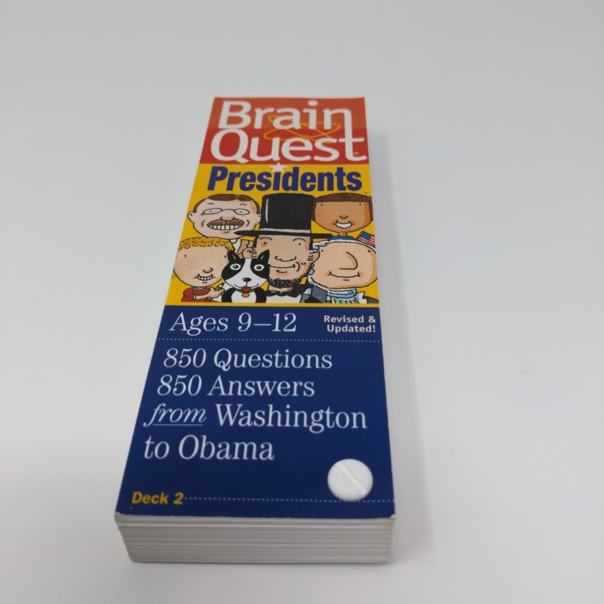 Brain Quest Presidents (Ages 9 – 12) Washington to Obama Decks 1 & 2