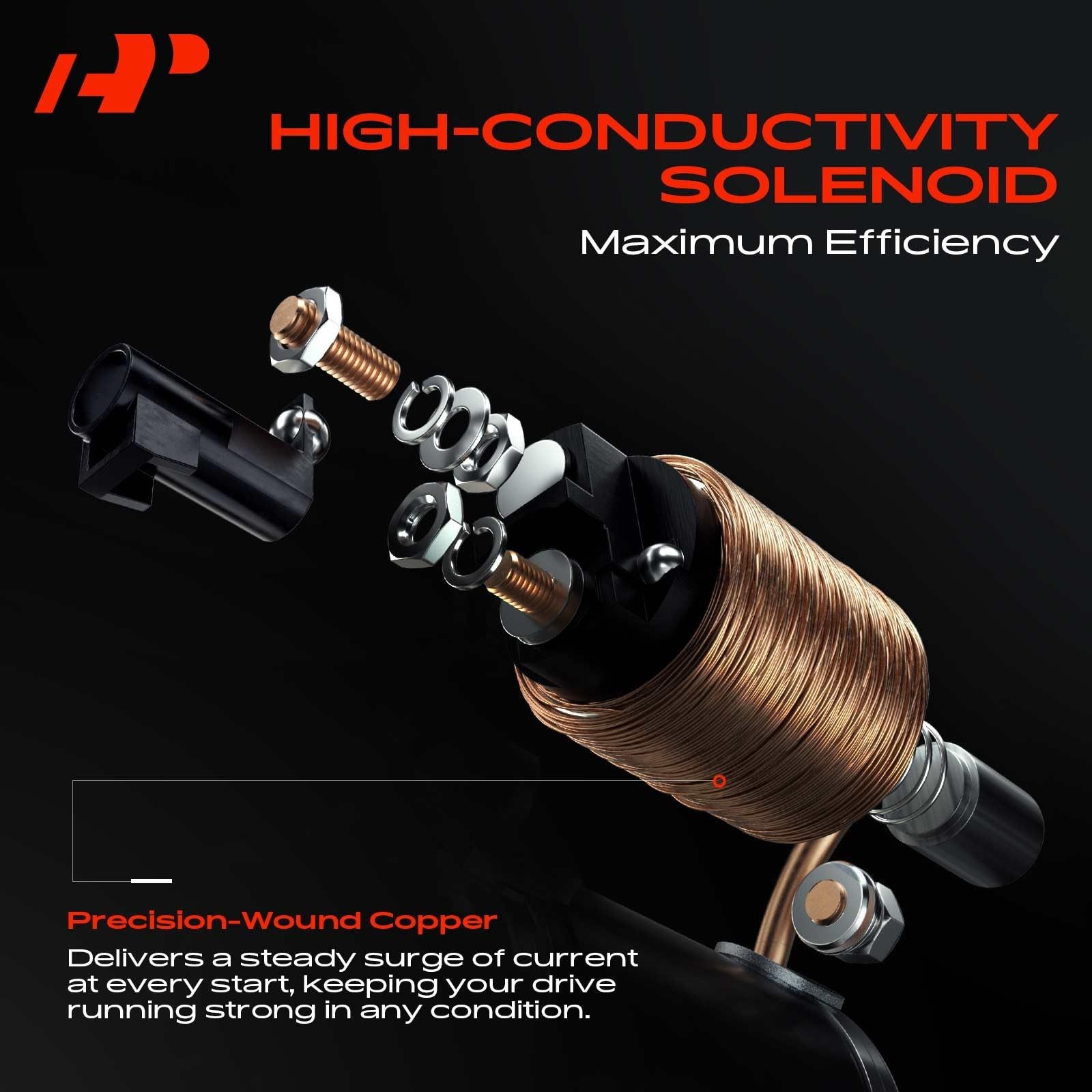 A-Premium Starter Motor Compatible with Chevy Silverado Tahoe Suburban Expres…