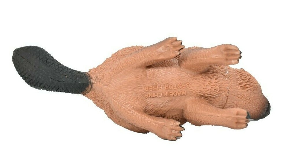 Beaver Toy Plastic Animal, Toy, Kids Gift, Realistic Figurine 5 1/2″ F4337