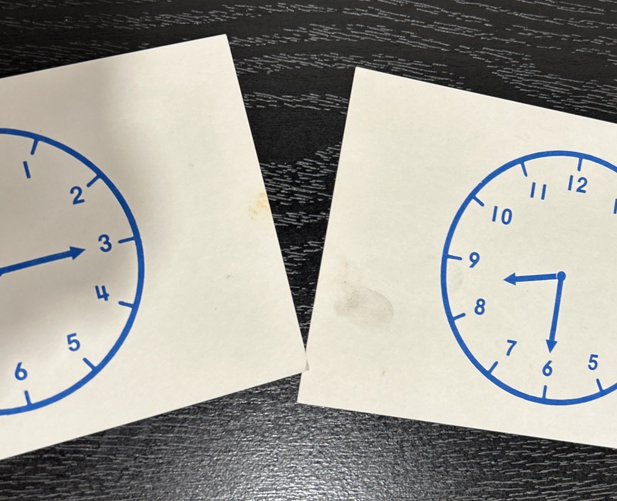 Vintage 1985 Time Flash Cards No. 7231 Excellent Condition; Set Of 48 Cards