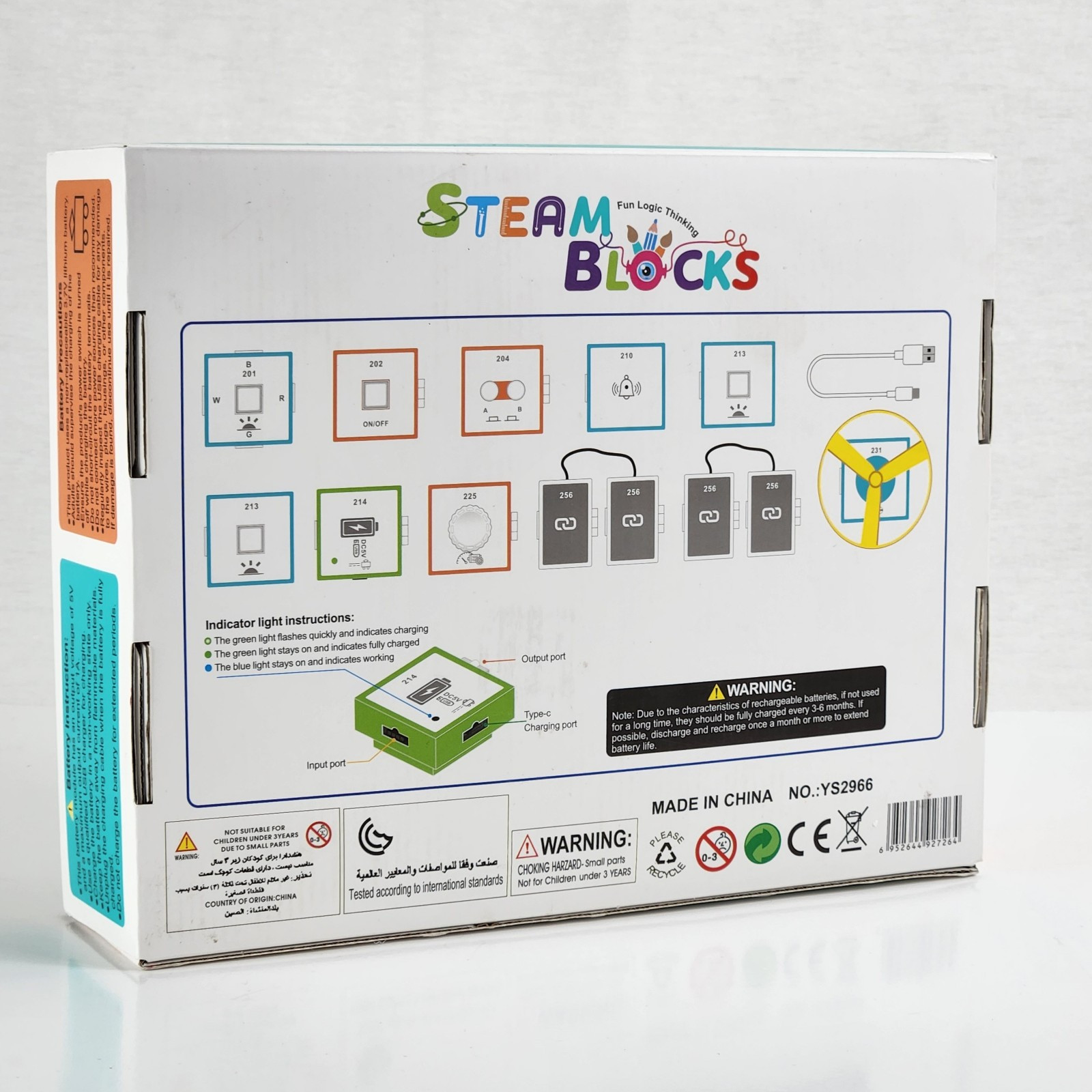 STEAM Blocks Logic Puzzle Toy – Fun STEM Learning Kit for Kids 8+ | Build & Play