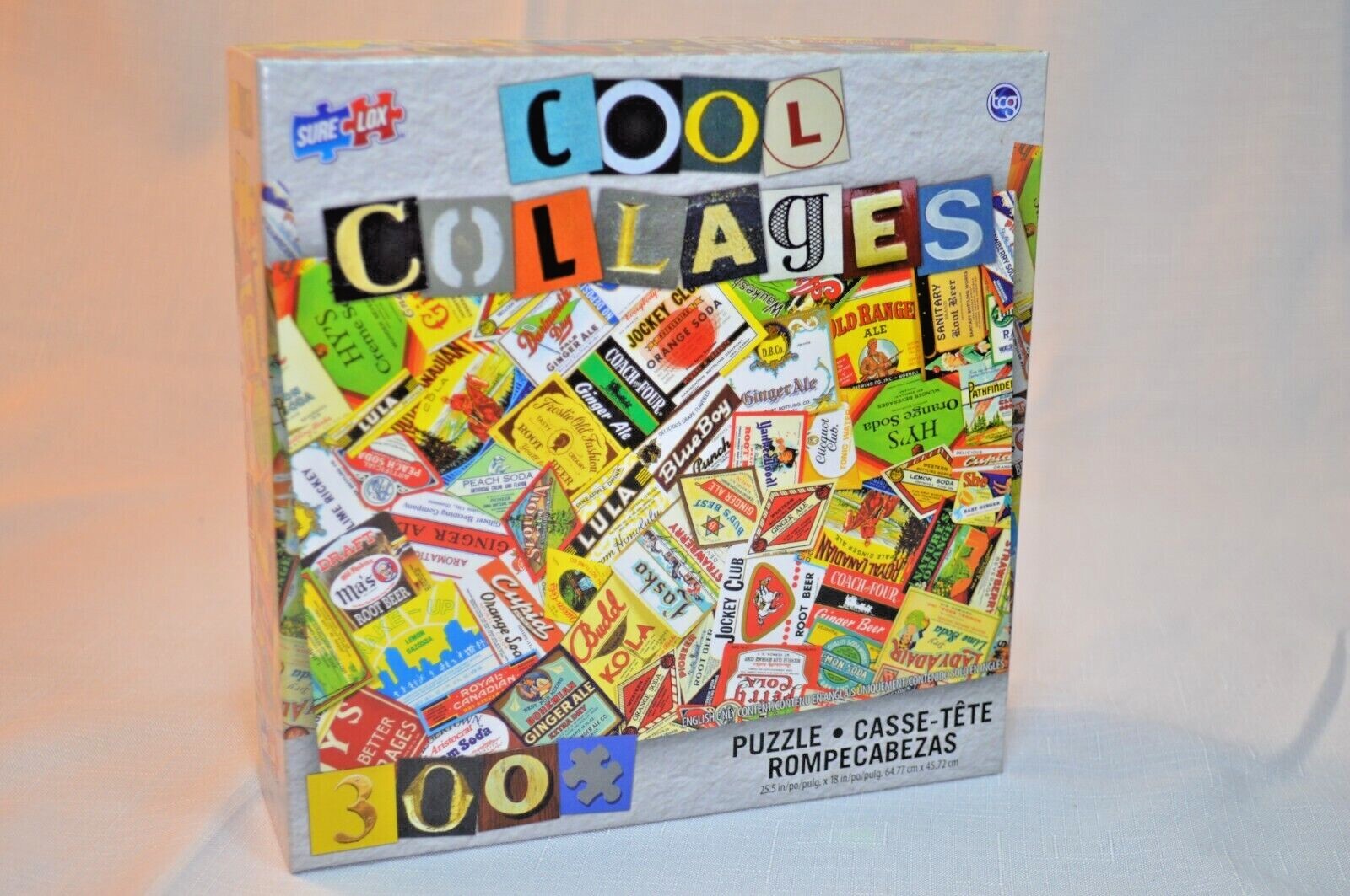 U PICK PUZZLE Cool COLLAGES Charles FAZZINO 300 PC 3D Pop ART PEACE Dogs LABELS