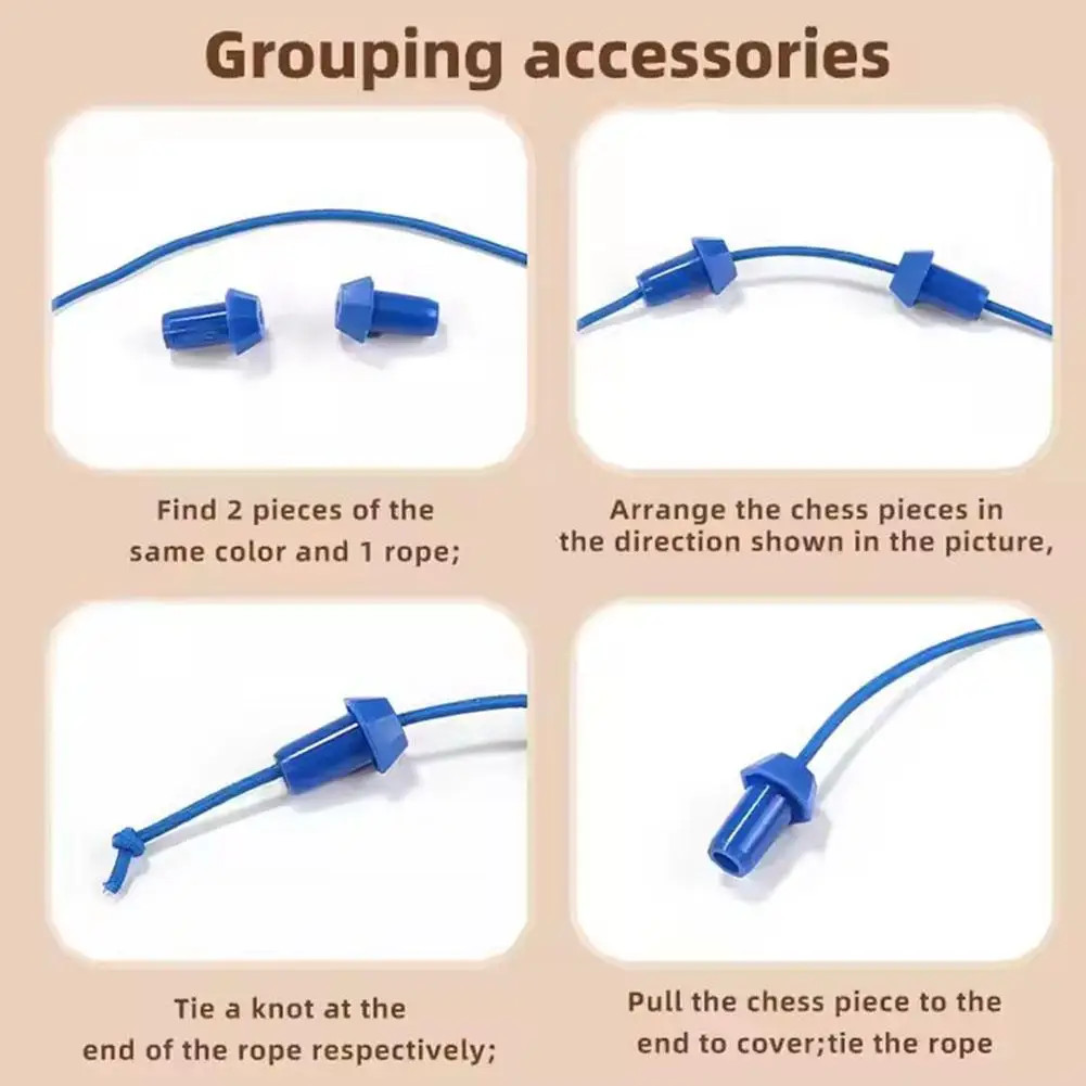 Rope Untying Puzzle Game Kids Educational Logic Thinking Training Toy
