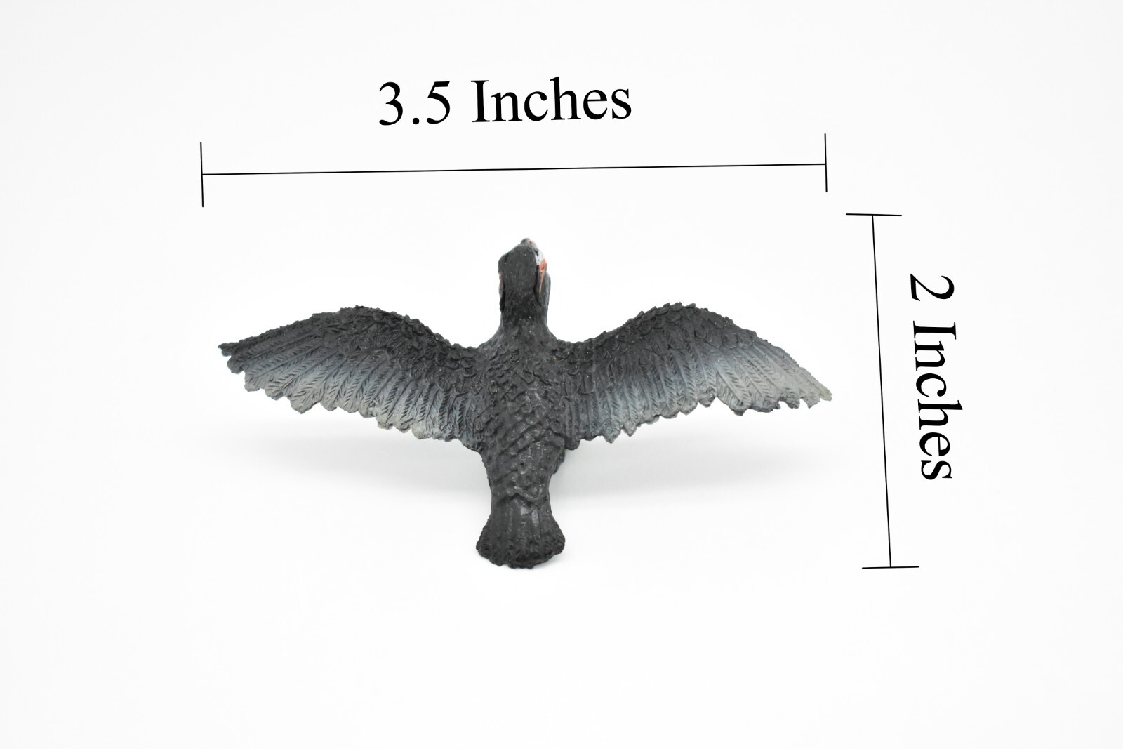 Puffin, Flying, Very Nice Rubber Model, Hand Painted Toy 3 1/2″ F621 B132