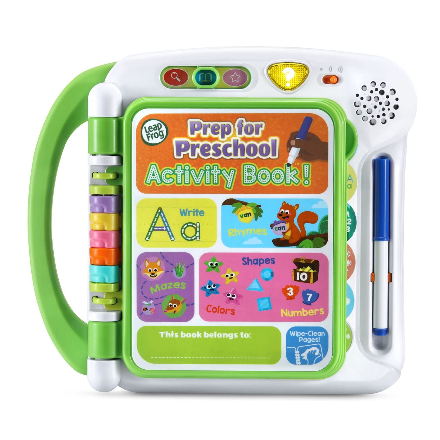 Interactive Learning Toy Prep for Preschool Activity Book for Ages 3 Years
