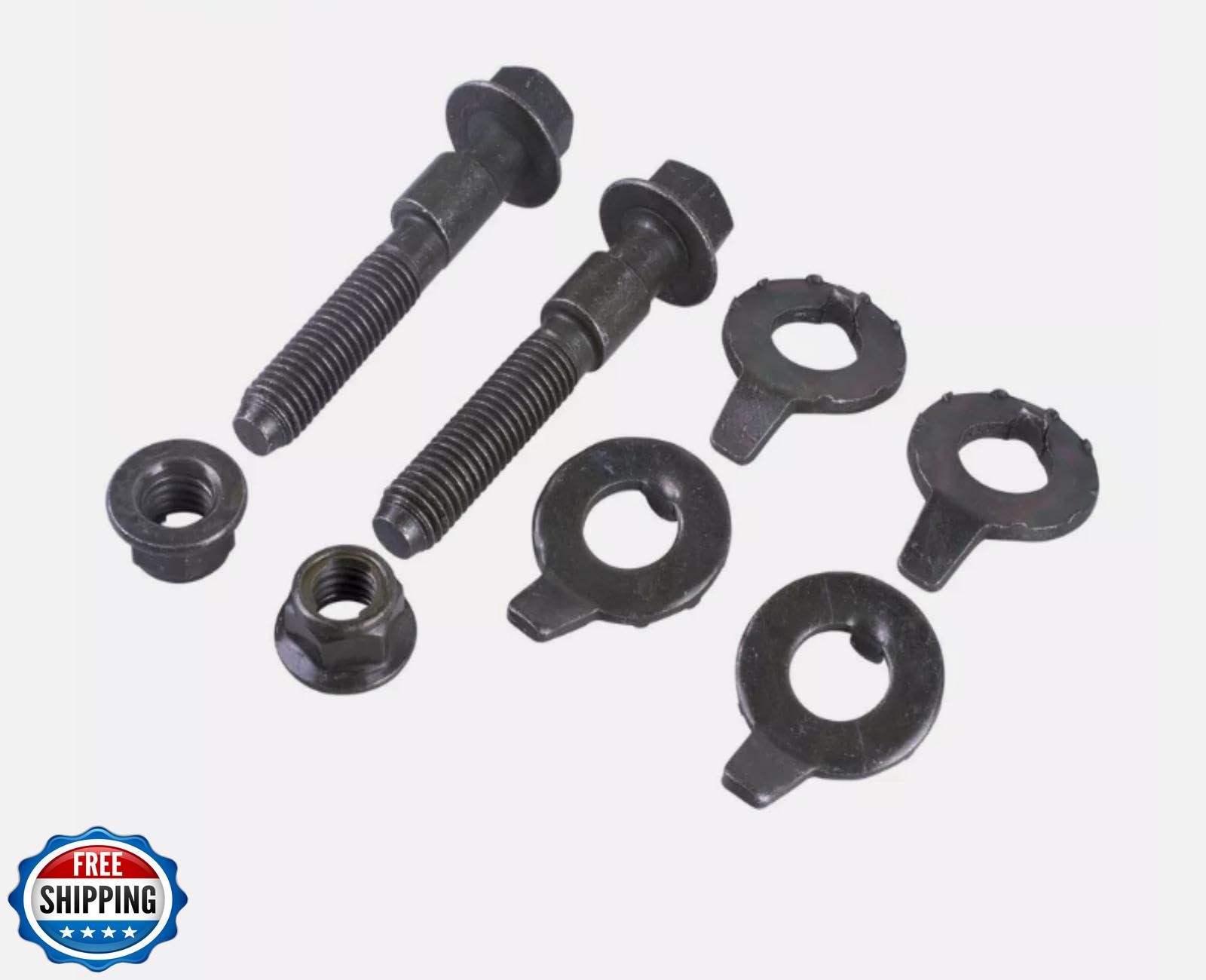 2Pcs 16mm Adjustable Camber Correction Alignment Kit for Front Wheels Cam Bol