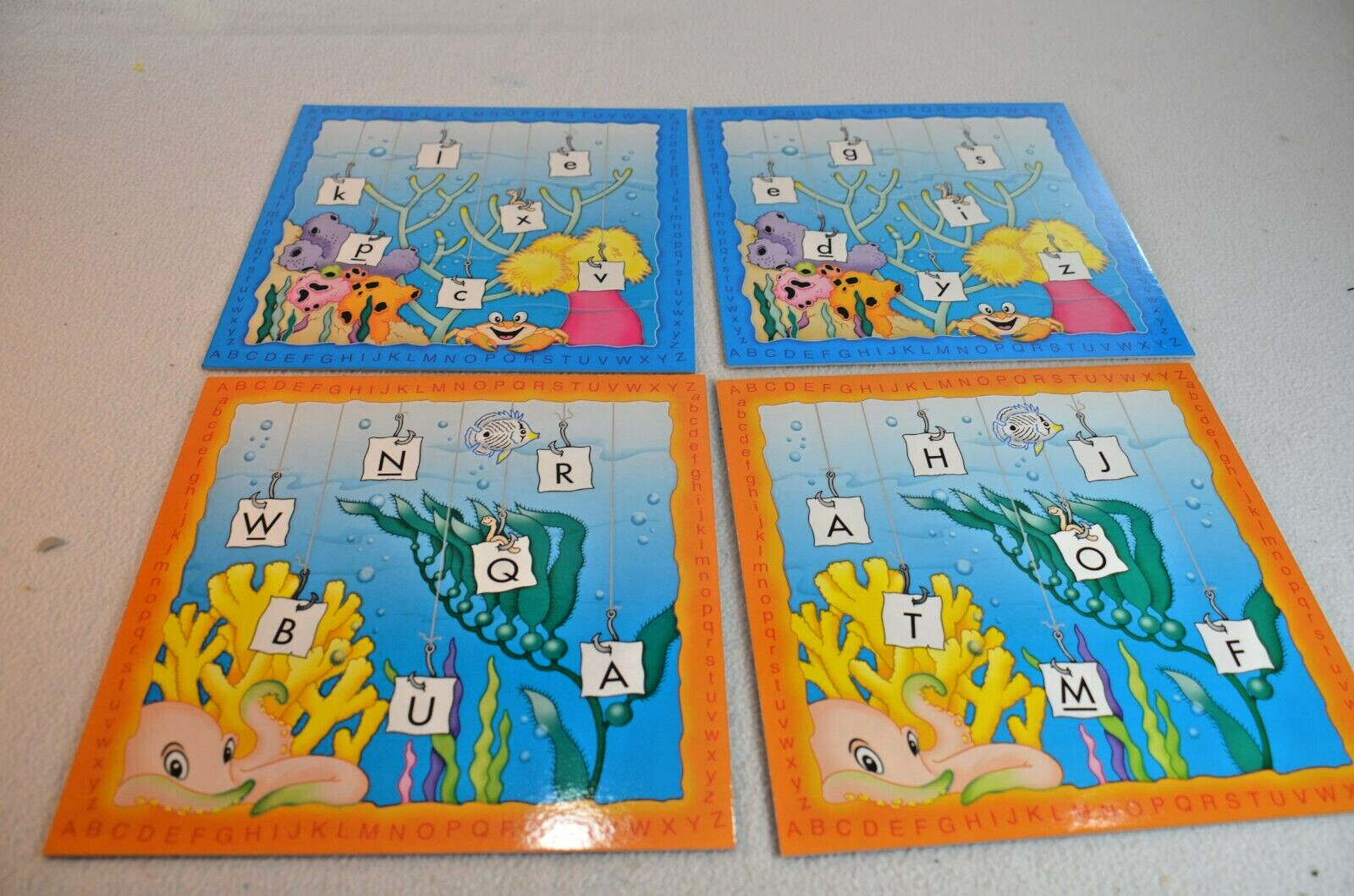 Discovery Toys (ABC) AB Seas Alphabet Fishing Game 1991 Replacement Pieces