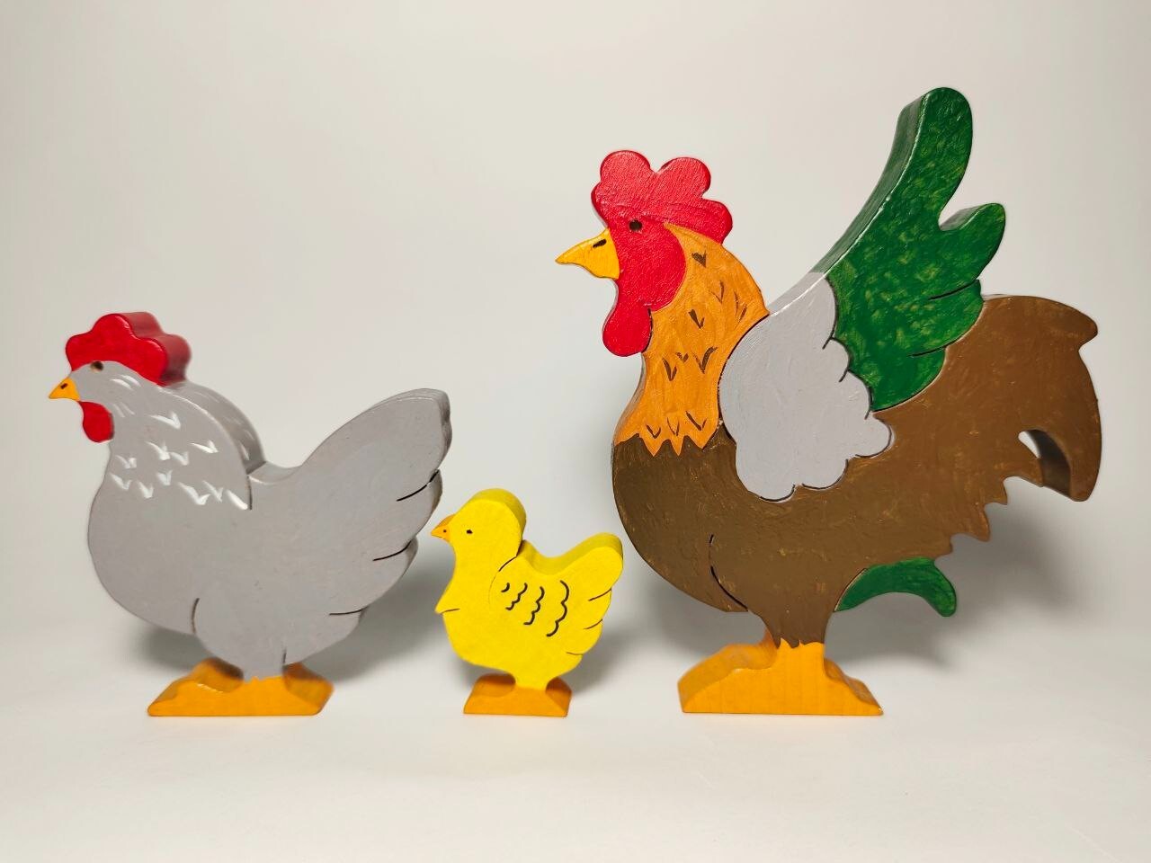 Wooden Toy Family, Educational Toy