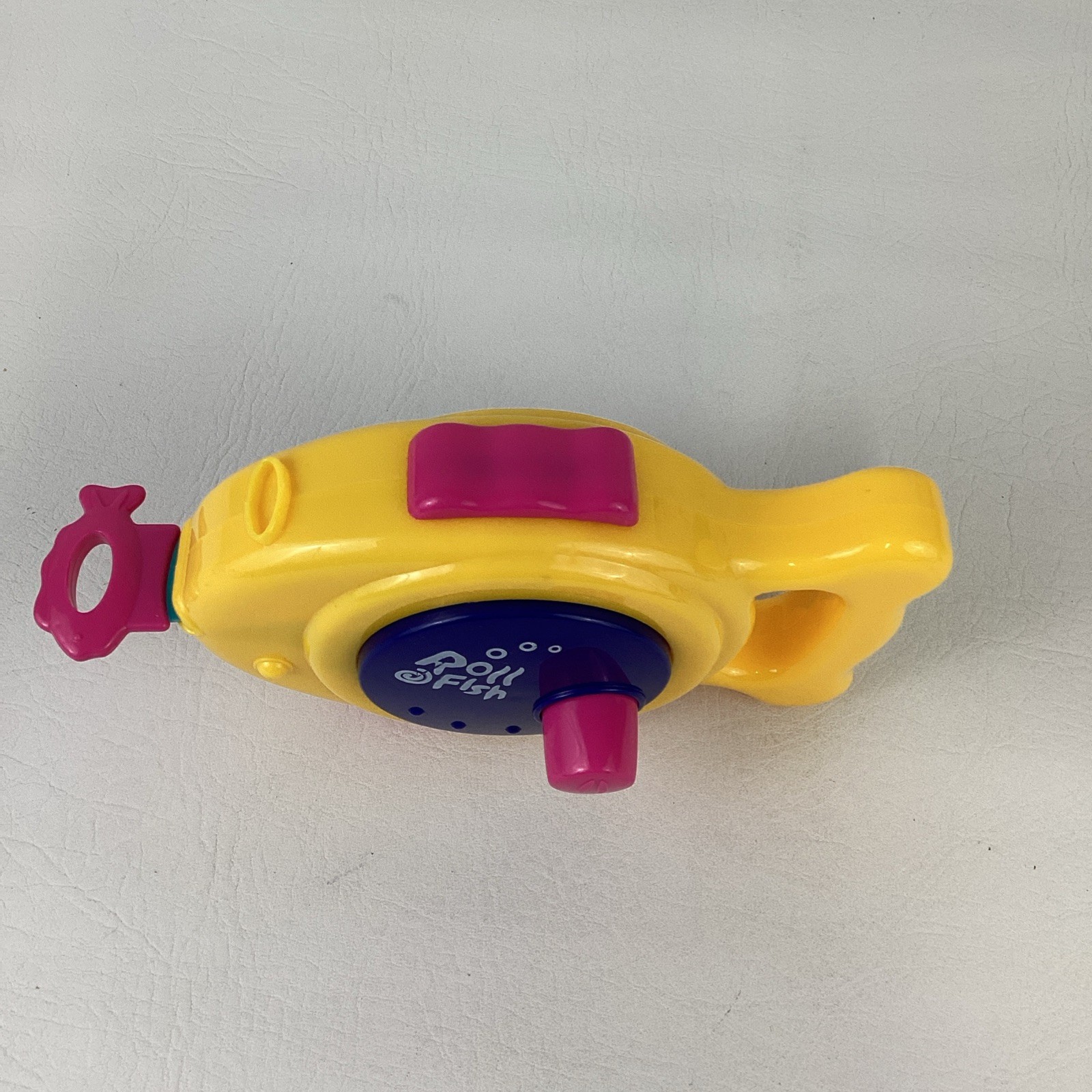Roll Fish Toy 5 Foot Measuring Tape Alphabet Learn Reel ABCs Handheld Toddler