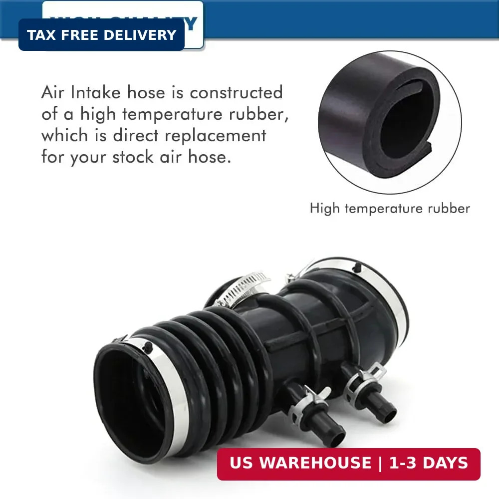 Air Intake Hose Compatible with 1999-2004 Nissan Frontier and 2000-2004 Nissan X