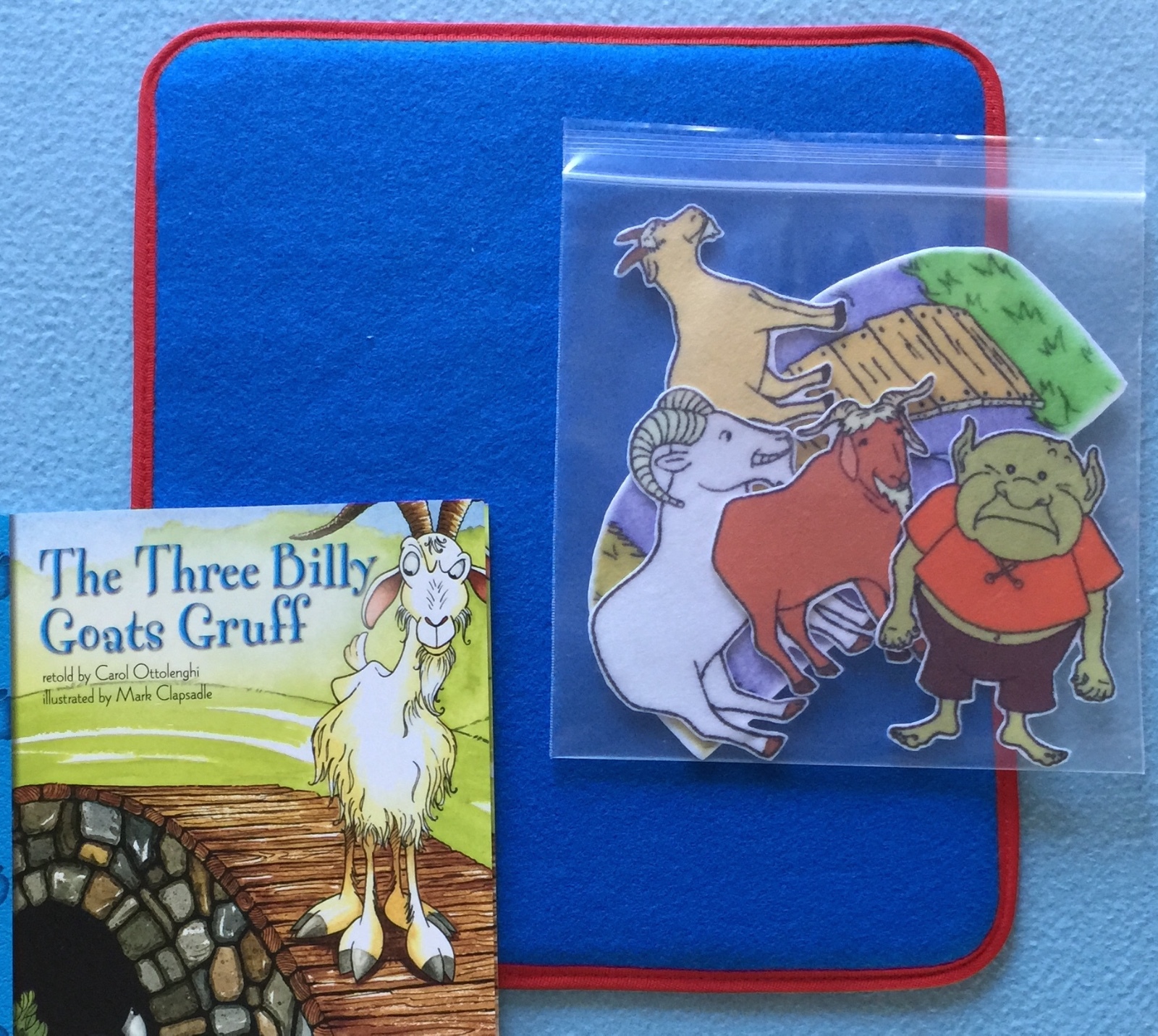 Three Billy Goats Gruff Felt / Flannel Board Set