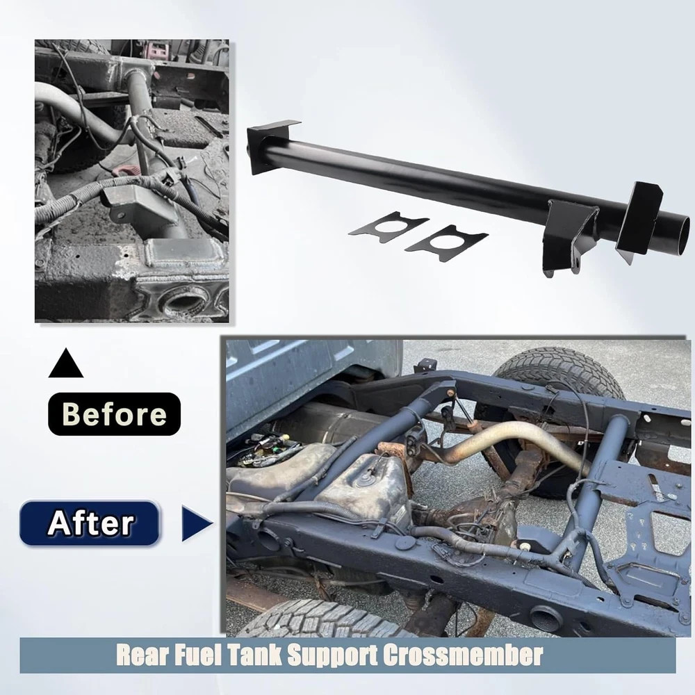 Rear Upper Shock Mount Crossmember Compatible with 2007-2014 Chevy Silverado …