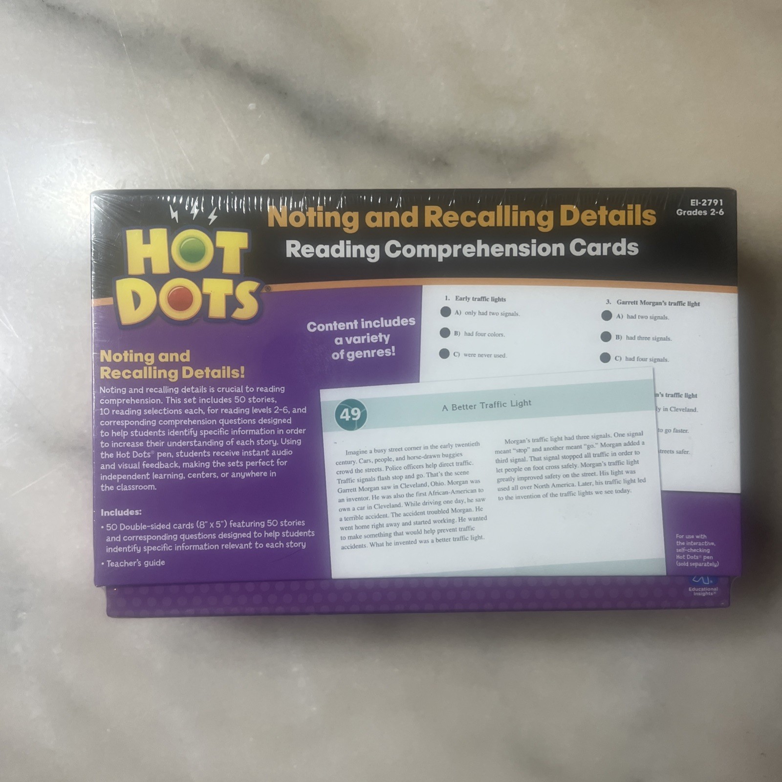 Reading Hot Dots Getting the Main Idea Gr. 2-6