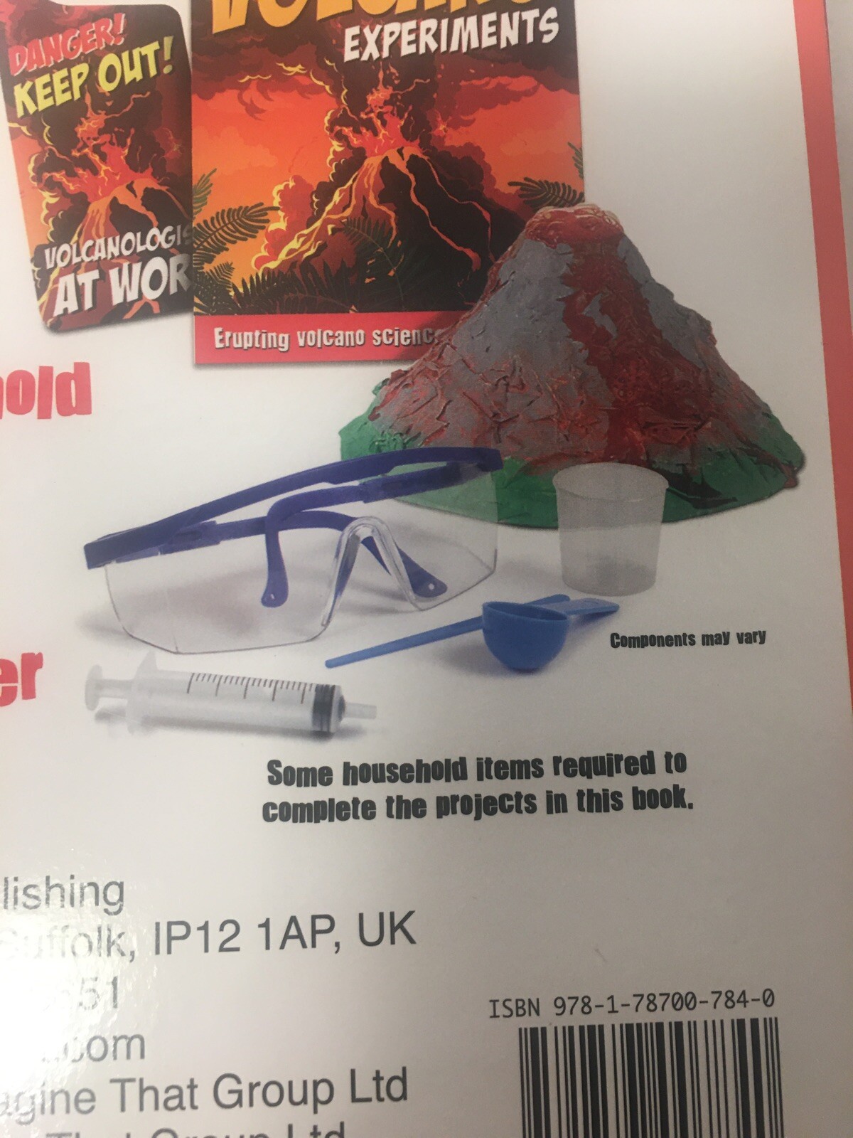 Imagine That: Explosive Volcano Expirements Kit New