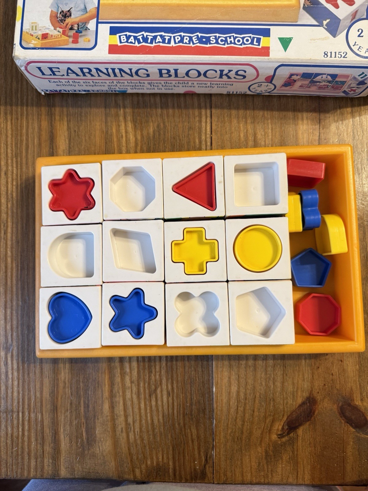 Battat Pre School Learning Blocks 6 Different Activities Puzzles Humpty Dumpty