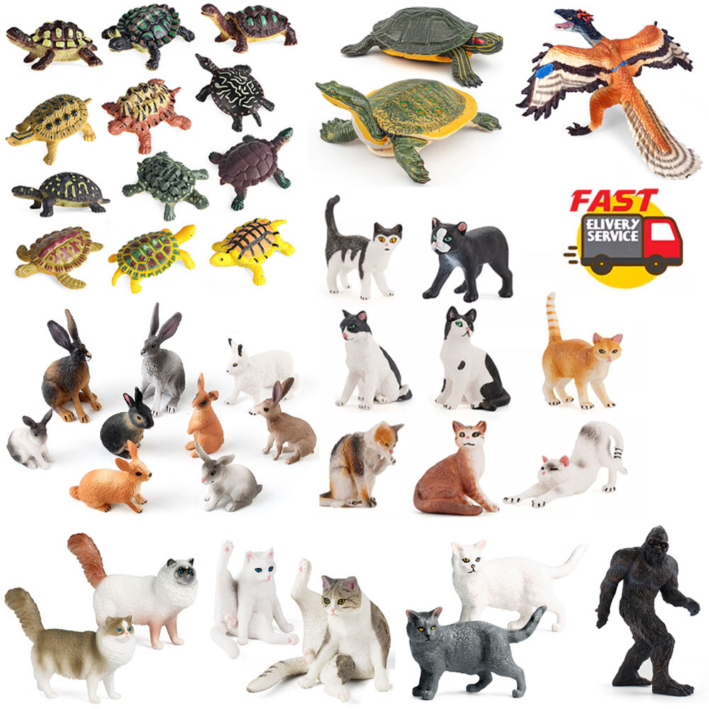 1:6 Scale Various Marine Animal Model Land Farm Puzzle Toy Figurines Figure Toy