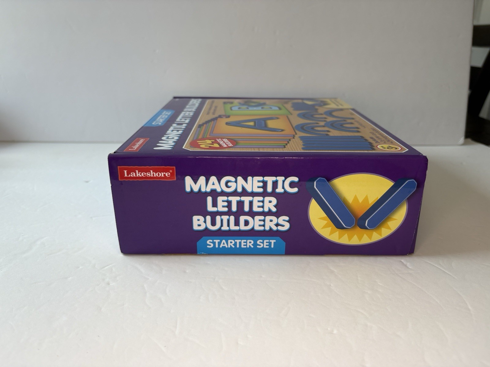 Lakeshore Magnetic Letter Builders Starter Set LC568 Complete W/ Activity Guide
