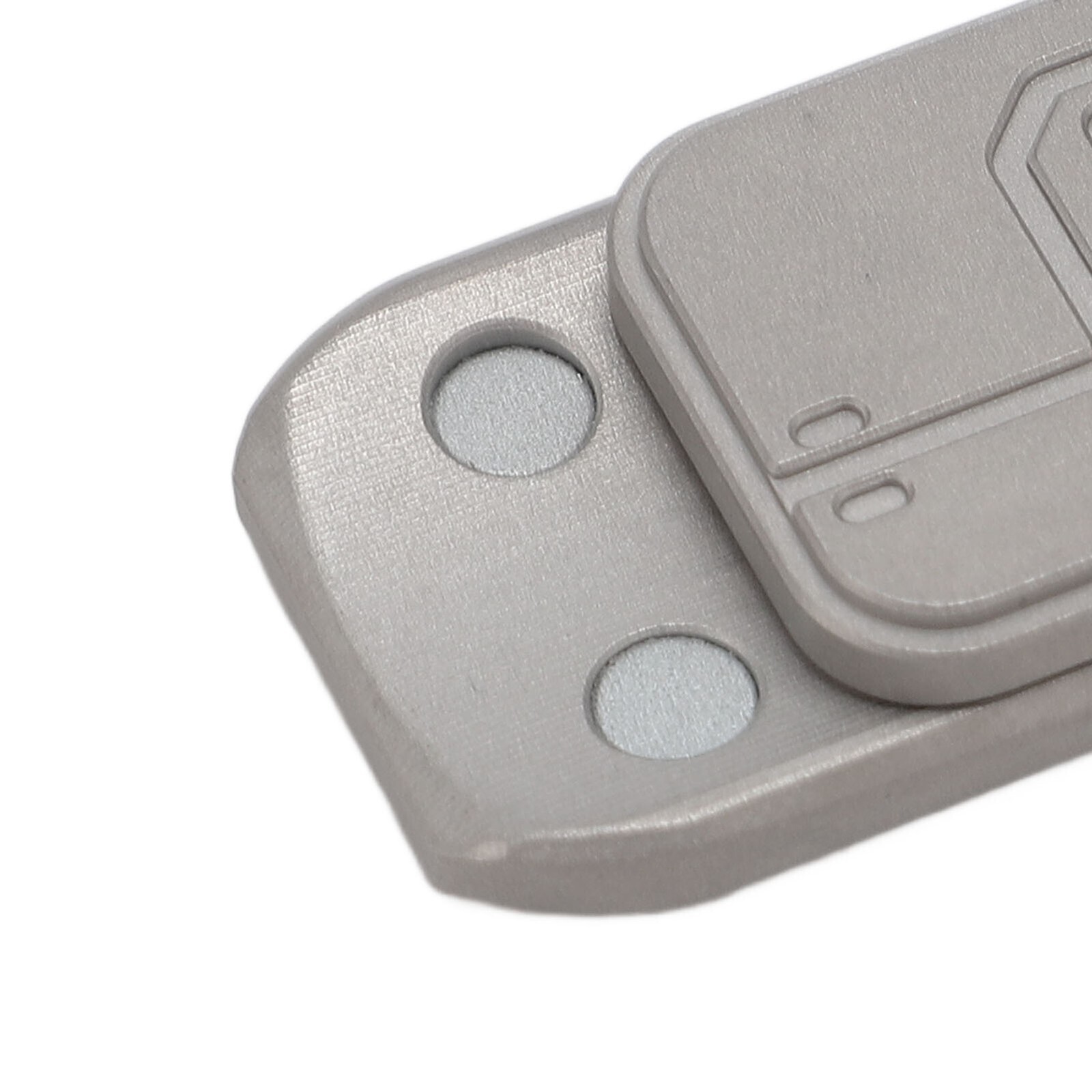 Metal Haptic Push Slider Stainless Steel Enhancing Attention Portable Push Card