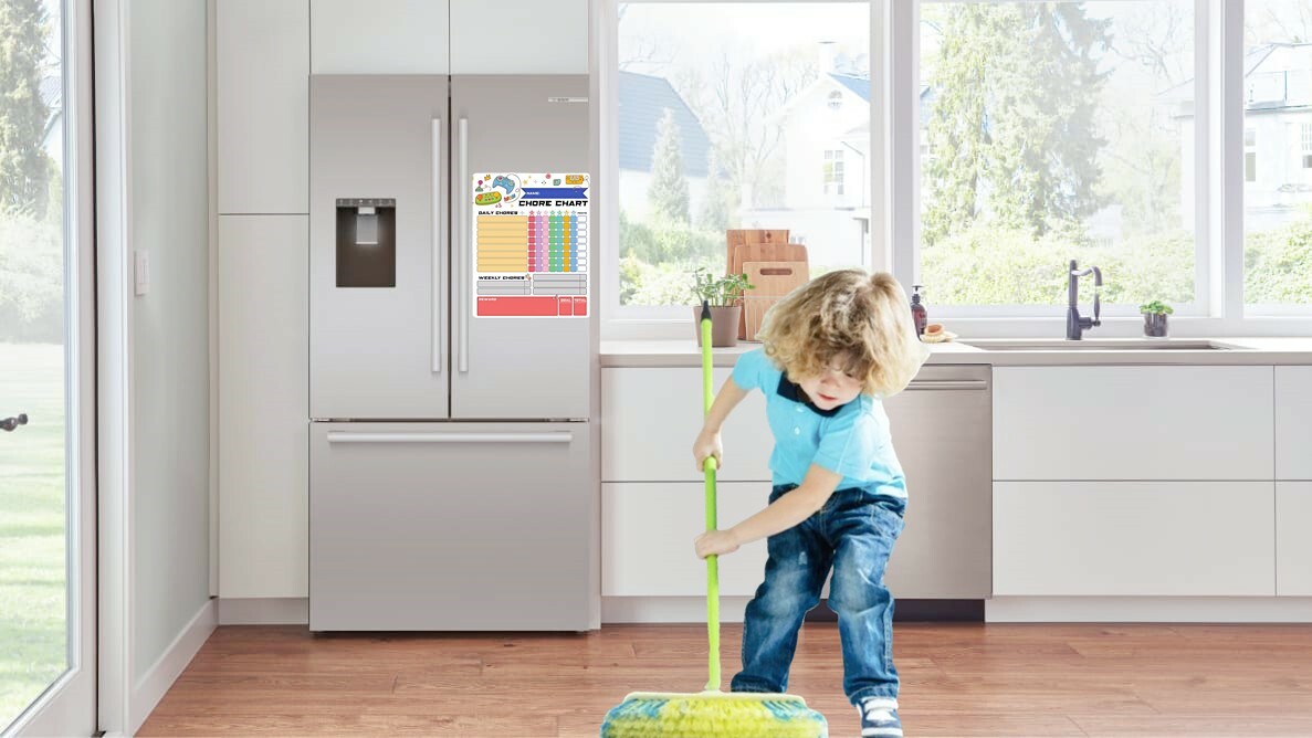 Video Game Theme Chore Chart, Magnetic Reward Chart for Kids