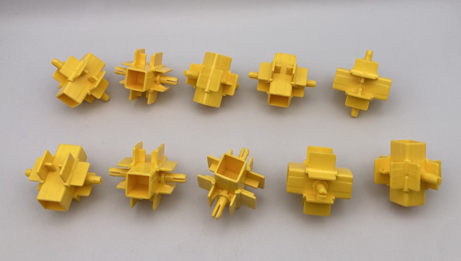 Learning Resources Gears! Gears! Gears! Replacement Pieces 6 Way Axle Lot of 10