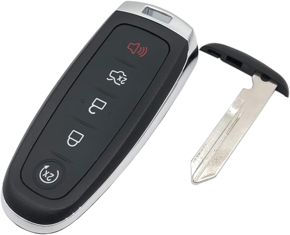 Replacement Key Fob Cover Case fit for Ford Edge Escape Explorer Focus black