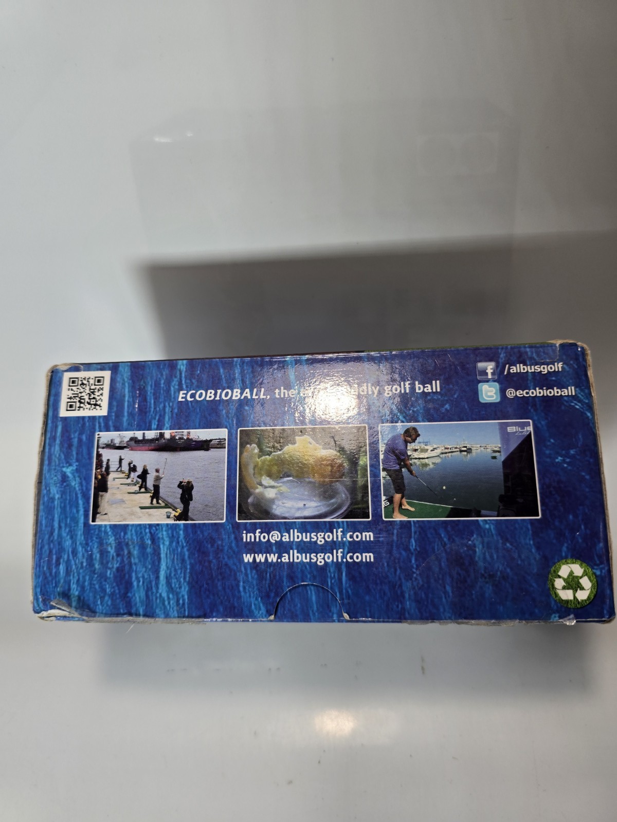 24 ECOBIOBALL Ocean-Friendly Golf Balls with Fish Food Core | Sustainable Swings