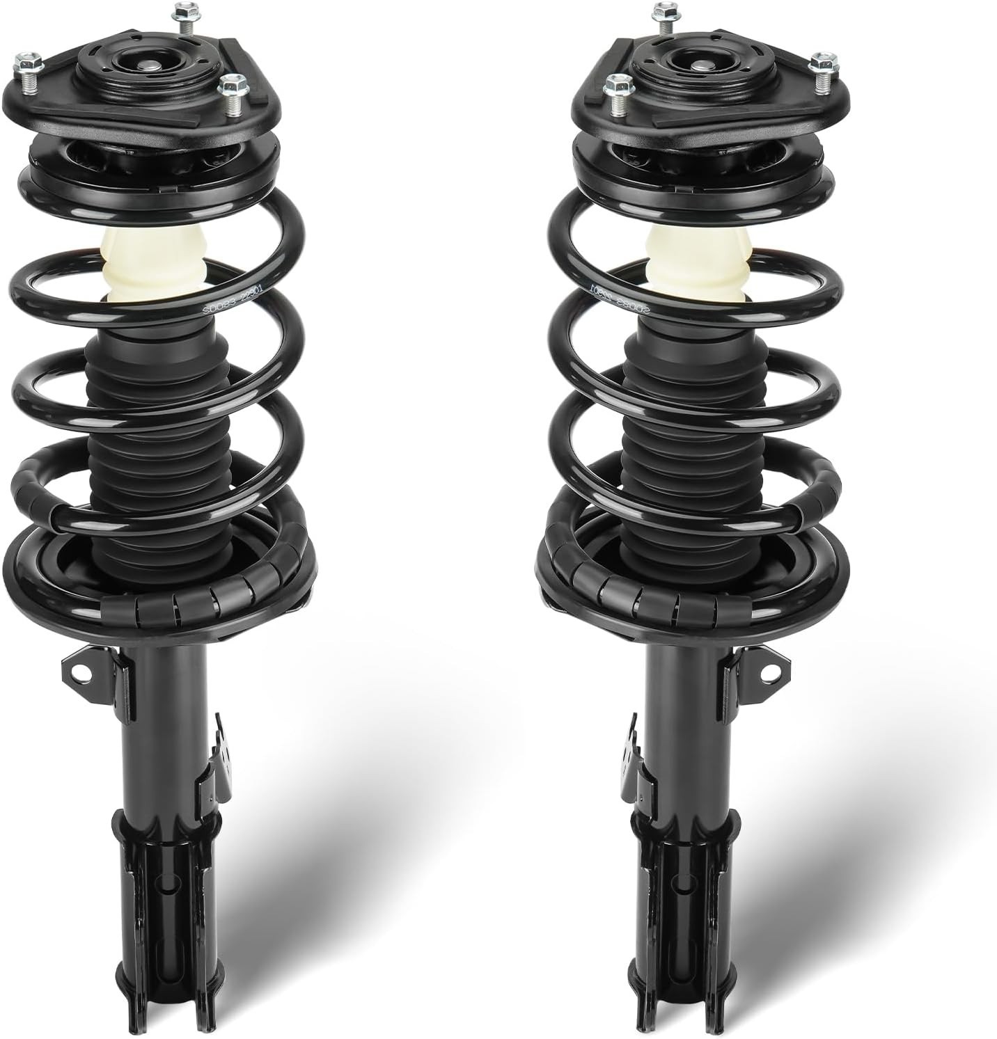 Front Complete Struts Assembly w/Coil Spring Shock Absorber Compatible with