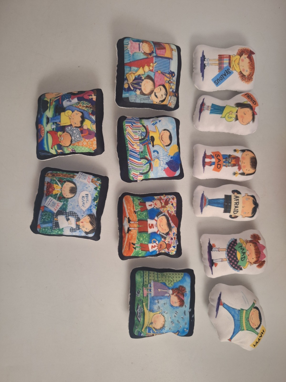 Lakeshore Social Emotional Story Telling Kit Theo’s Mood COMPLETE
