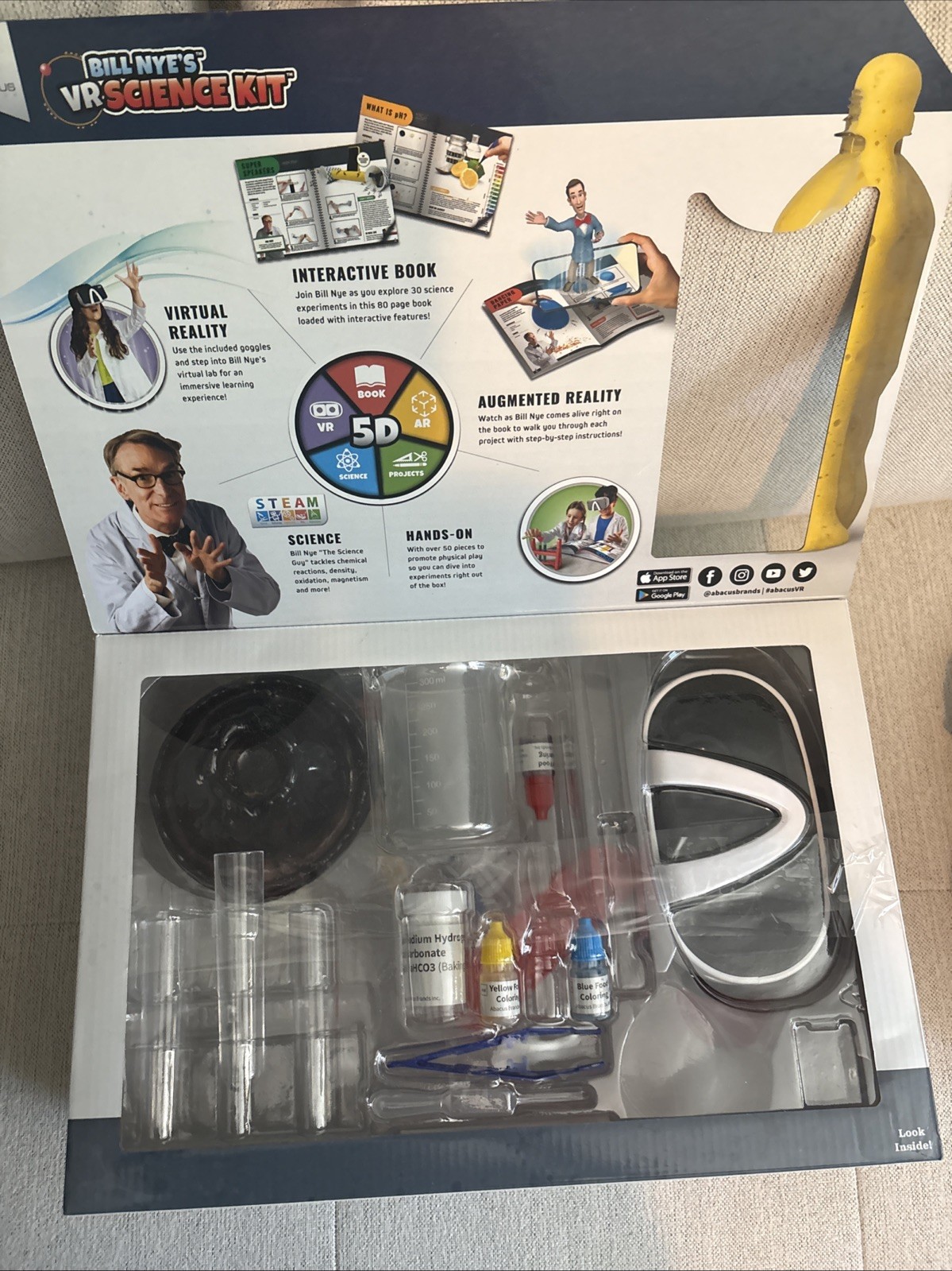 ABACUS Bill Nye’s VR Science Kit NIB