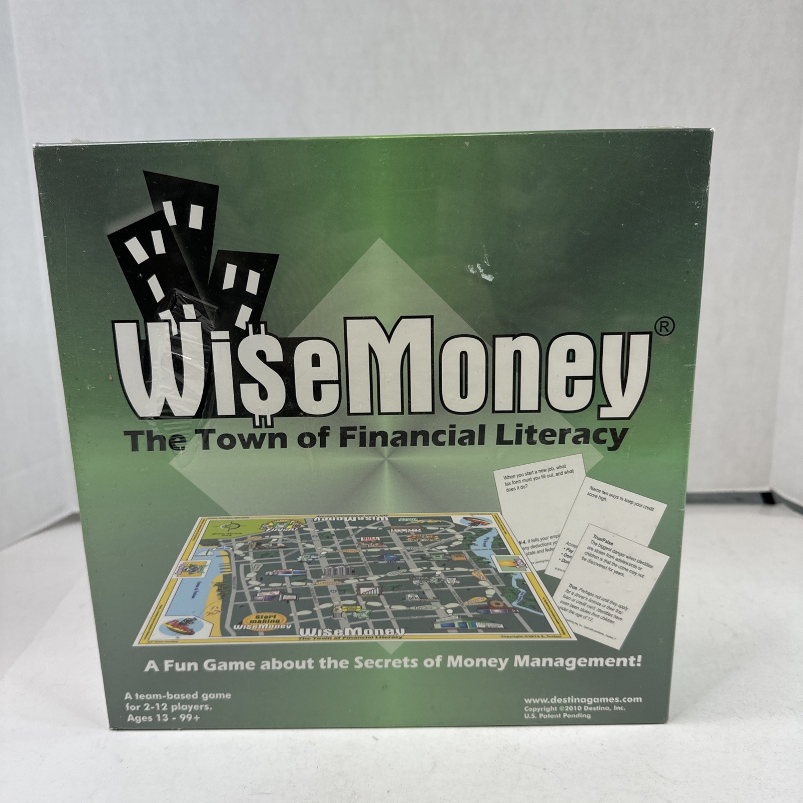 Wise Money Game – The Town Of Financial Literacy Money Management NEW SEALED
