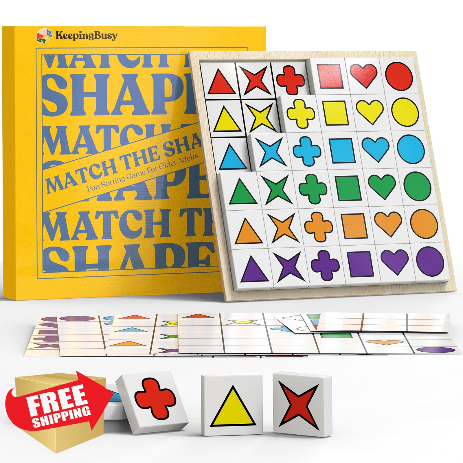Keeping Busy Match Shapes Dementia Toy